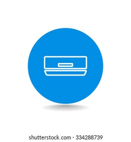 air conditioner line icon