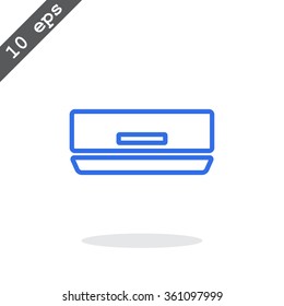 air conditioner line icon