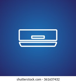 air conditioner line icon