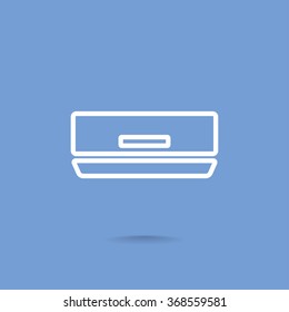 air conditioner line icon
