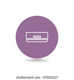 air conditioner line icon