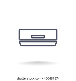 air conditioner line icon