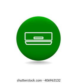 air conditioner line icon