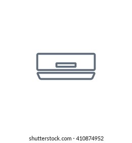 air conditioner line icon