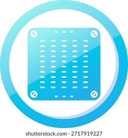 Air conditioner Line vector Icon Design