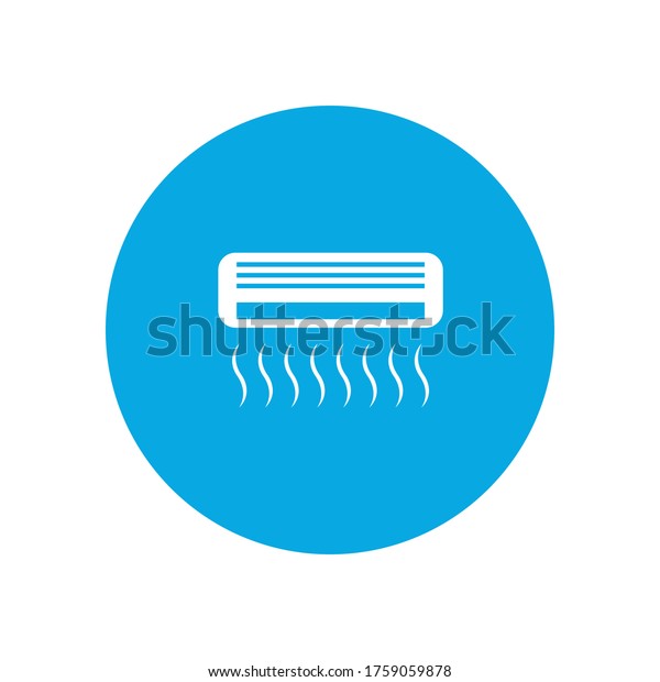 air
conditioner logo stock illustration
design
