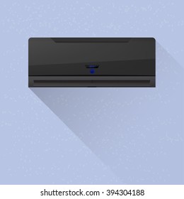 air conditioner on the wall