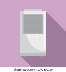 Air conditioner stand icon. Flat illustration of air conditioner stand vector icon for web design