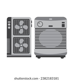 Air Conditioner Summer icon Thin Line Style
