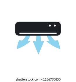 air conditioner vector icon