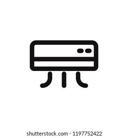 Air conditioner vector icon