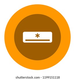 air conditioner vector icon