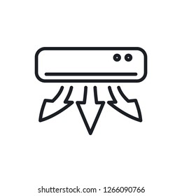 air conditioner vector icon