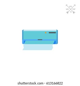 Air conditioner vector icon