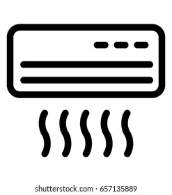Air Conditioner Vector Icon