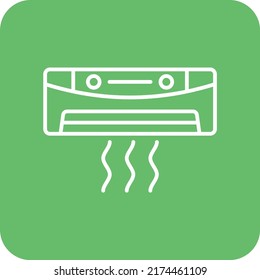 Klimageräte, Vektorsymbol. Kann für Druck-, Mobil- und Web-Anwendungen verwendet werden.