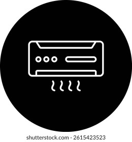 Air Conditioner vector icon. Can be used for printing, mobile and web applications.