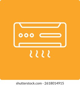 Air Conditioner vector icon. Can be used for printing, mobile and web applications.