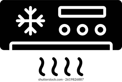 Air Conditioner vector icon. Can be used for printing, mobile and web applications.