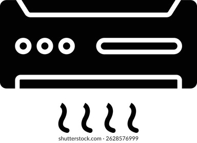 Air Conditioner vector icon. Can be used for printing, mobile and web applications.