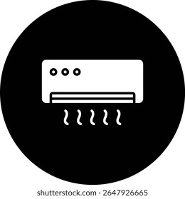 Air Conditioner vector icon. Can be used for printing, mobile and web applications.