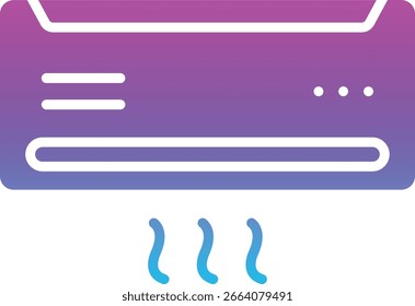 Air Conditioner vector icon. Can be used for printing, mobile and web applications.