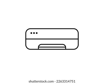 Air Conditioner vector icon and illustration.