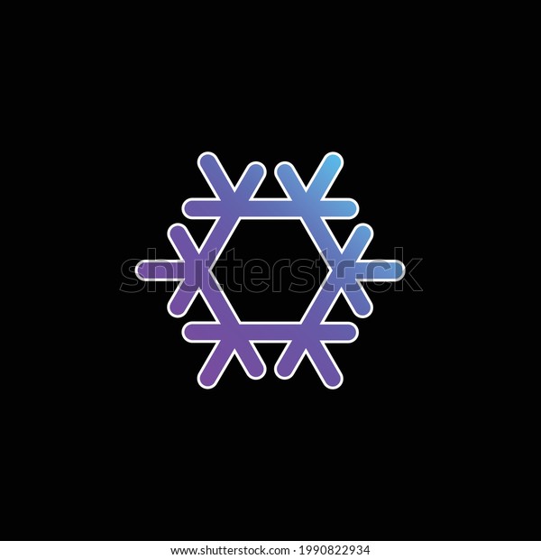 Air Conditioning\
blue gradient vector icon