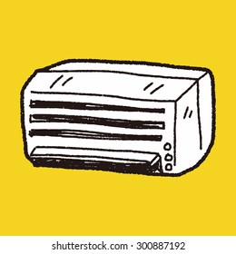 air conditioning doodle
