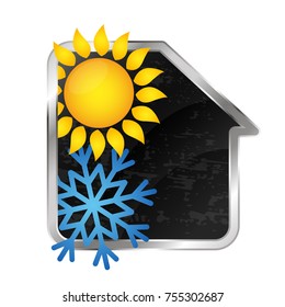 Air conditioning and heating at home