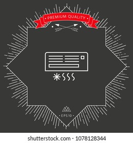 Air conditioning icon 
