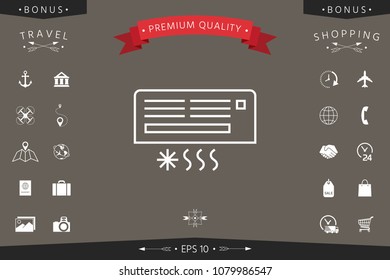 Air conditioning icon 