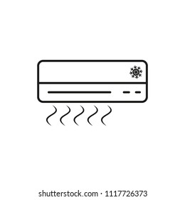 Air conditioning icon