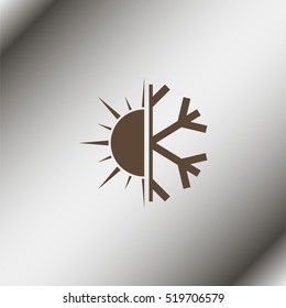 Air conditioning icon.