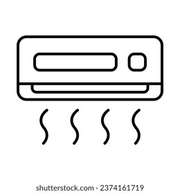 Air Conditioning Icon Design For Personal And Commercial Use