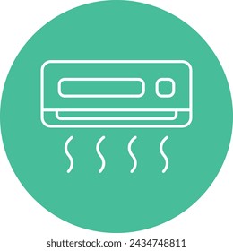 Air Conditioning Icon Design For Personal And Commercial Use