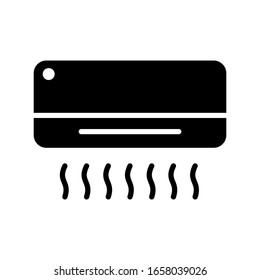 air conditioning icon design vector template