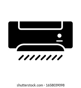 air conditioning icon design vector template