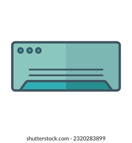 air conditioning icon design vector