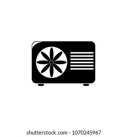 air conditioning icon. Element of equipment illustration. Premium quality graphic design icon. Signs and symbols collection icon for websites, web design, mobile app on white background