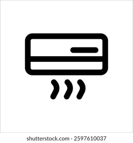 An air conditioning icon indicating cooling systems