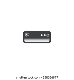 air conditioning icon. sign design