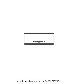 air conditioning icon. sign design