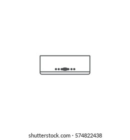 air conditioning icon. sign design