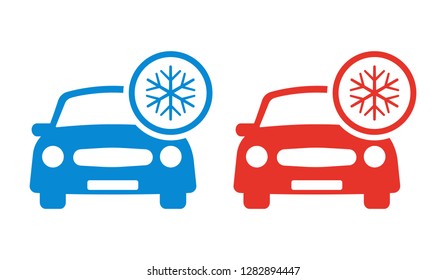 Air conditioning icon vector