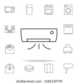 air conditioning icon. web icons universal set for web and mobile