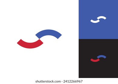 air conditioning logo design vector template