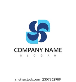 Air Conditioning Logo, HVAC Logo Concept