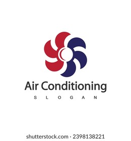 Air Conditioning Logo, HVAC Logo Concept