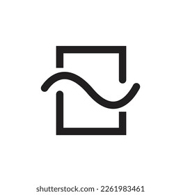 logotipo de aire acondicionado, icono del símbolo del sistema de ventilación